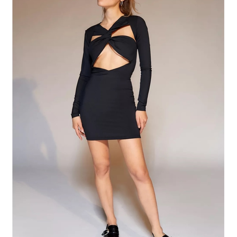 Lioness black mini dress